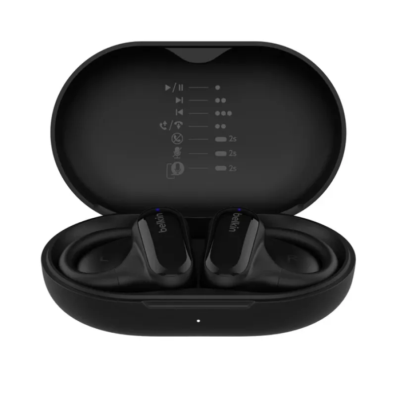 BELKIN nappikuulokkeet – Soundform Clearfit – langattomat – musta