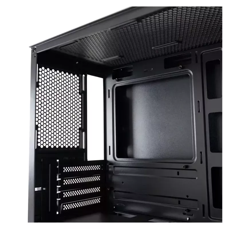 PC-kotelo LC-Power 2016MB Micro Tower musta