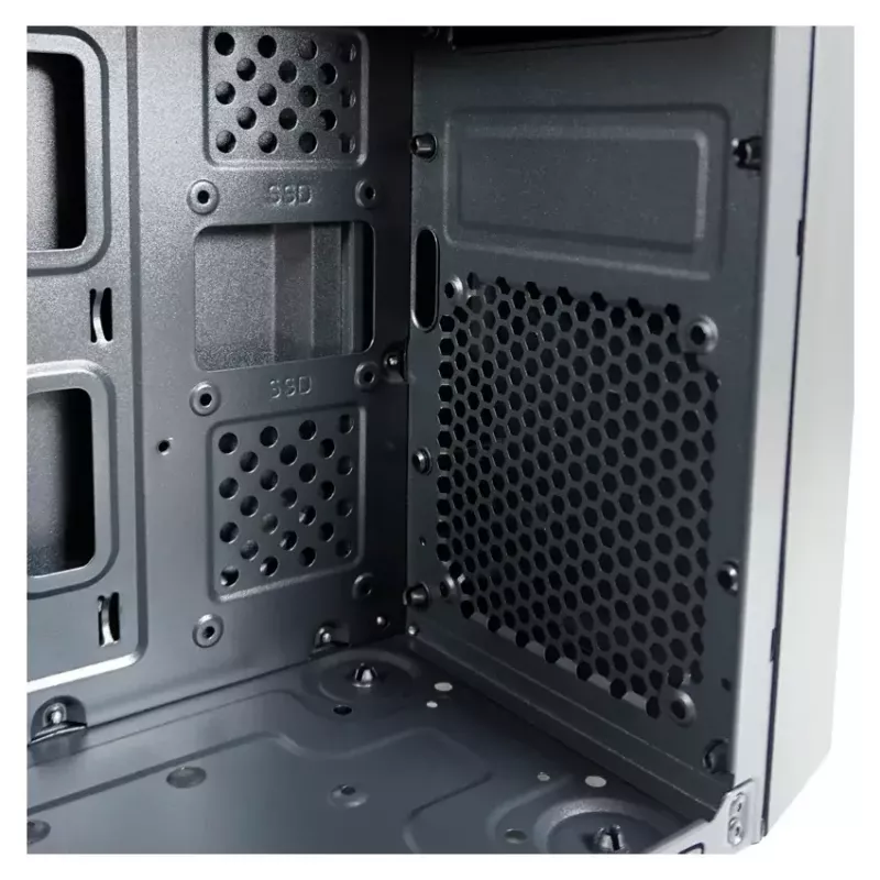 Tietokonekotelo LC-Power LC-2017MB-ON Micro Tower musta