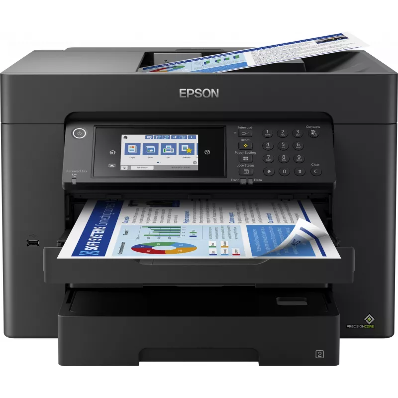 Epson WorkForce Pro WF-7840DTWF mustesuihku A3 4800 x 2400 DPI Wi-Fi