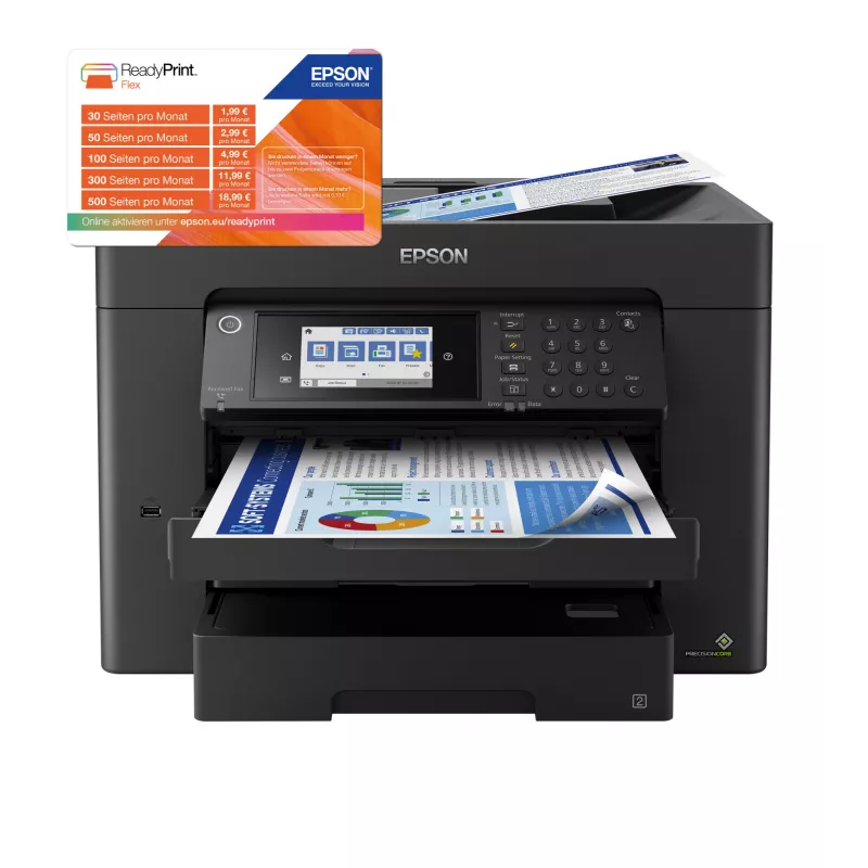 Epson WorkForce Pro WF-7840DTWF mustesuihku A3 4800 x 2400 DPI Wi-Fi
