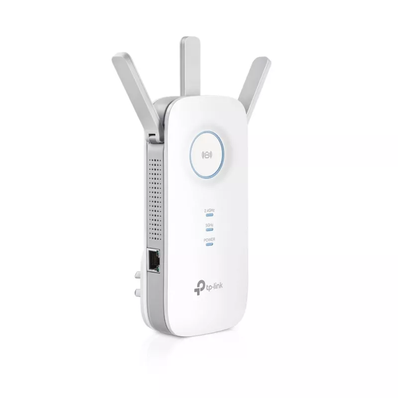 TP-Link RE450 verkkolähetin ja -vastaanotin valkoinen 10, 100, 1000 Mbit/s