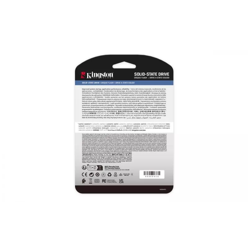 Kingston Technology 7,68 TB DC3000ME U.2 PCIe 5.0 NVMe TCG Opal yritys-SSD