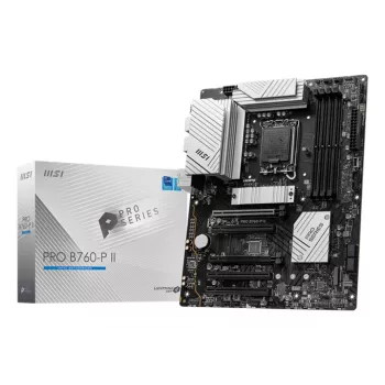 Emolevy MSI PRO B760‑P II ATX – Intel B760, LGA 1700, DDR5, 4x DIMM, 256 GB, 2.5Gb LAN, HDMI 2.1, 2x M.2