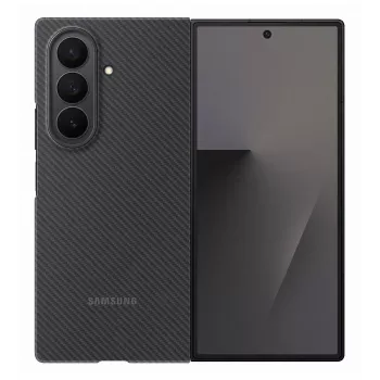 Samsung EF-XF966SBEGWW Carbon Shield -kotelo Galaxy Z Fold7:lle, musta