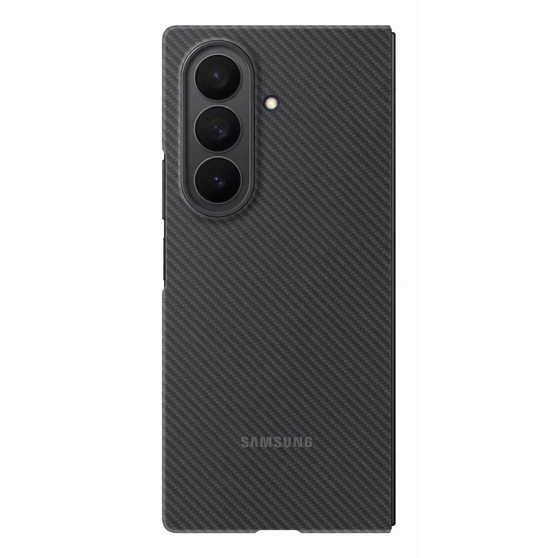 Samsung EF-XF966SBEGWW Carbon Shield -kotelo Galaxy Z Fold7:lle, musta