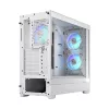 FRACTAL DESIGN Pop Air RGB valkoinen Tg Clear Tint