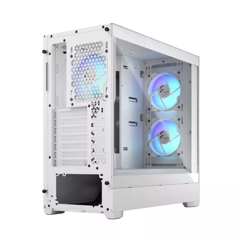 FRACTAL DESIGN Pop Air RGB valkoinen Tg Clear Tint
