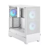 FRACTAL DESIGN Pop Air RGB valkoinen Tg Clear Tint