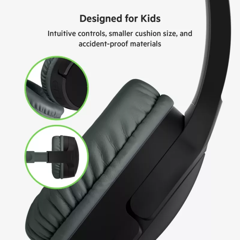 BELKIN Headset Kids - Soundform Kids - stereo - musta