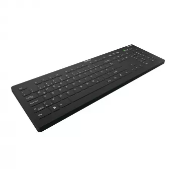 Contour Design Active Key Contour QuickClean Medical -näppäimistö irrotettava kansi täysikoko langaton musta DE C8112