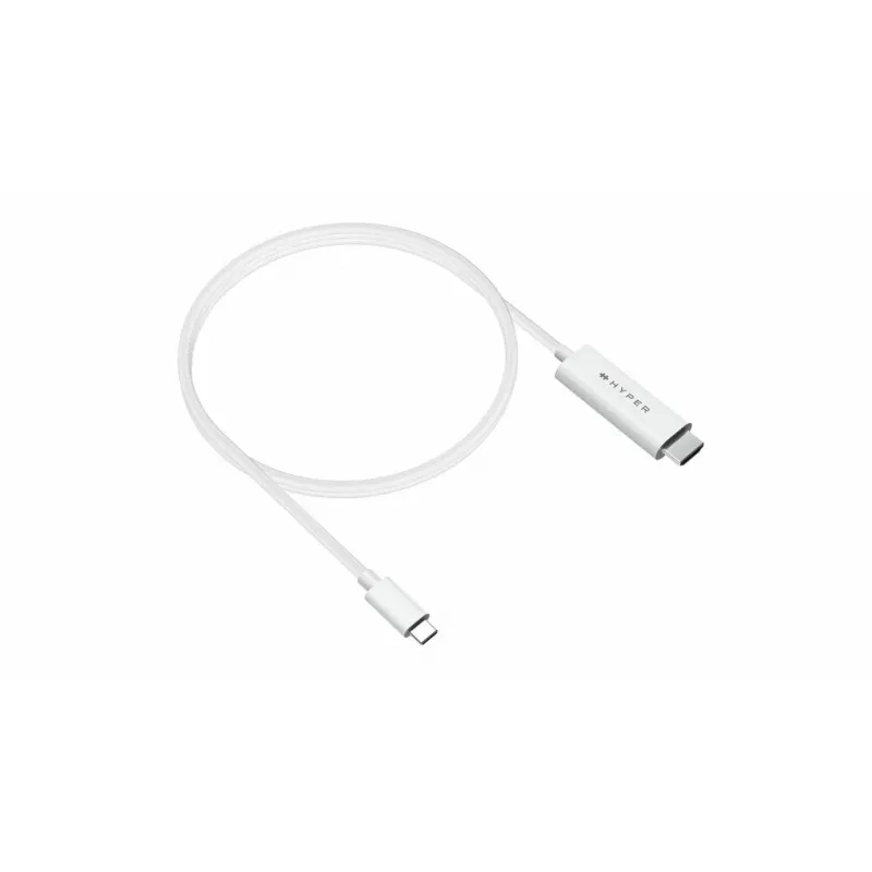 TARGUS Hyper 4K USB-C - HDMI -kaapeli - valkoinen