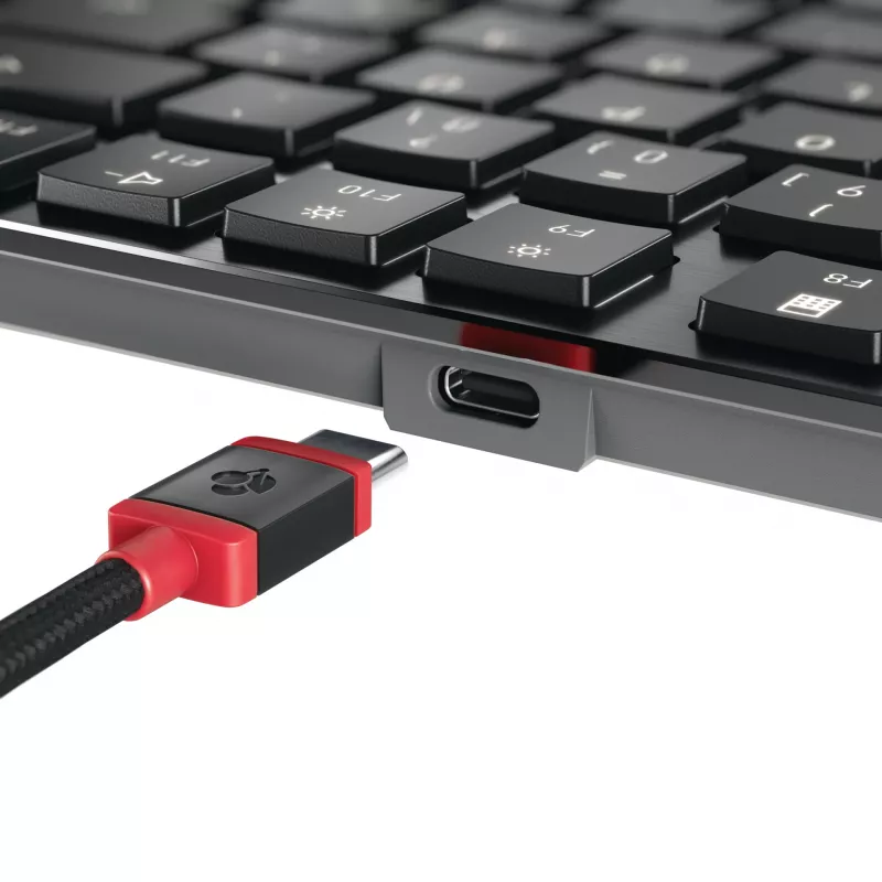CHERRY KW X ULP 2.0 MINI -näppäimistö kotiin/toimistoon USB + RF Wireless + Bluetooth QWERTZ saksa musta