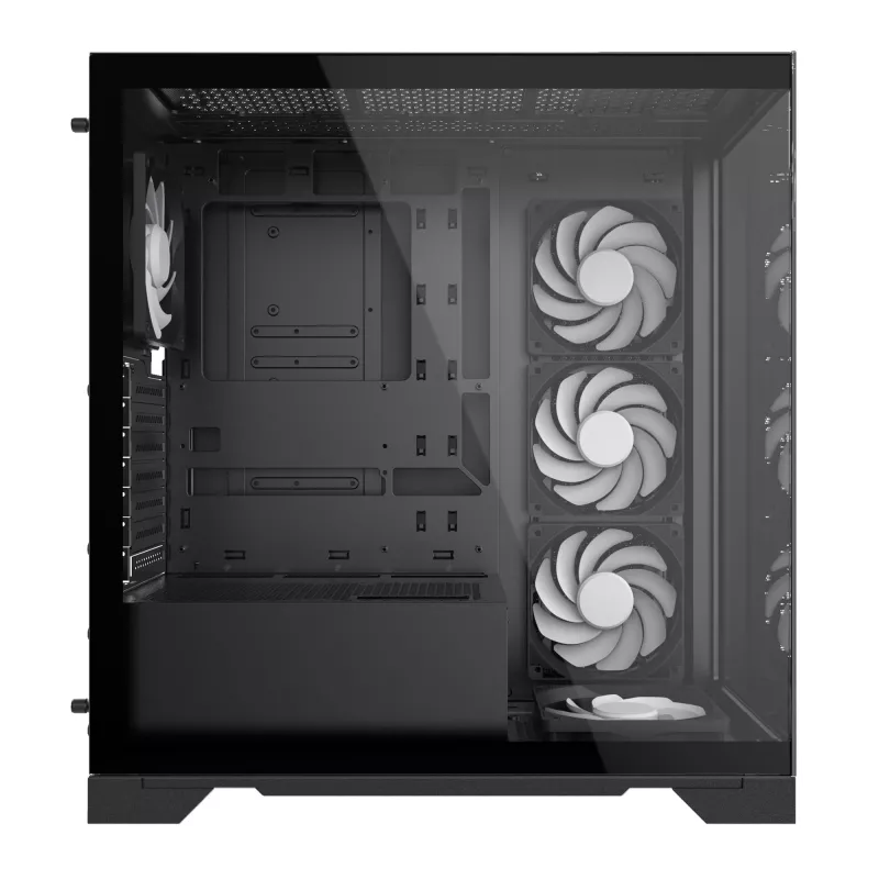 XPG INVADER X Mid-Tower musta, Midi Tower, PC, musta, ATX, micro ATX, Mini-ITX, SPCC, 17,5 cm