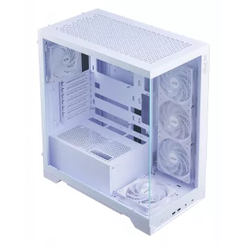 XPG INVADER X BTF MID-TOWER -KOTELO valkoinen, Midi Tower, PC, valkoinen, ATX, micro ATX, Mini-ATX, SPCC, karkaistu lasi, 17,5 cm
