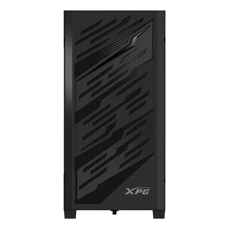 XPG STARKER AIR BTF Mid-Tower musta, Midi Tower, PC, musta, ATX, EATX, micro ATX, Mini-ITX, SPCC, karkaistu lasi, pelaaminen