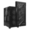 XPG STARKER AIR BTF Mid-Tower musta, Midi Tower, PC, musta, ATX, EATX, micro ATX, Mini-ITX, SPCC, karkaistu lasi, pelaaminen