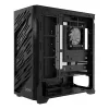 XPG STARKER AIR BTF Mid-Tower musta, Midi Tower, PC, musta, ATX, EATX, micro ATX, Mini-ITX, SPCC, karkaistu lasi, pelaaminen