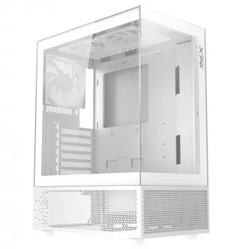 XPG INVADER X MINI KOMPAKTI MID-TOWER -KOTELO valkoinen, Midi Tower, PC, valkoinen, ATX, micro ATX, Mini-ITX, SPCC, 16,6 cm