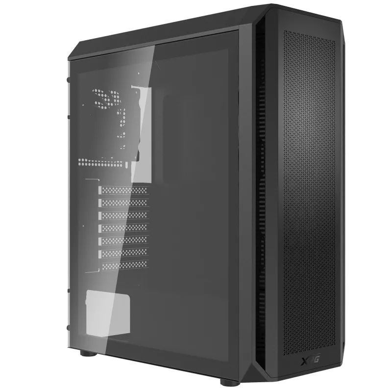 XPG VALOR AIR PLUS MID-TOWER -kotelo musta, Midi Tower, PC, musta, ATX, micro ATX, Mini-ITX, SPCC, 16 cm