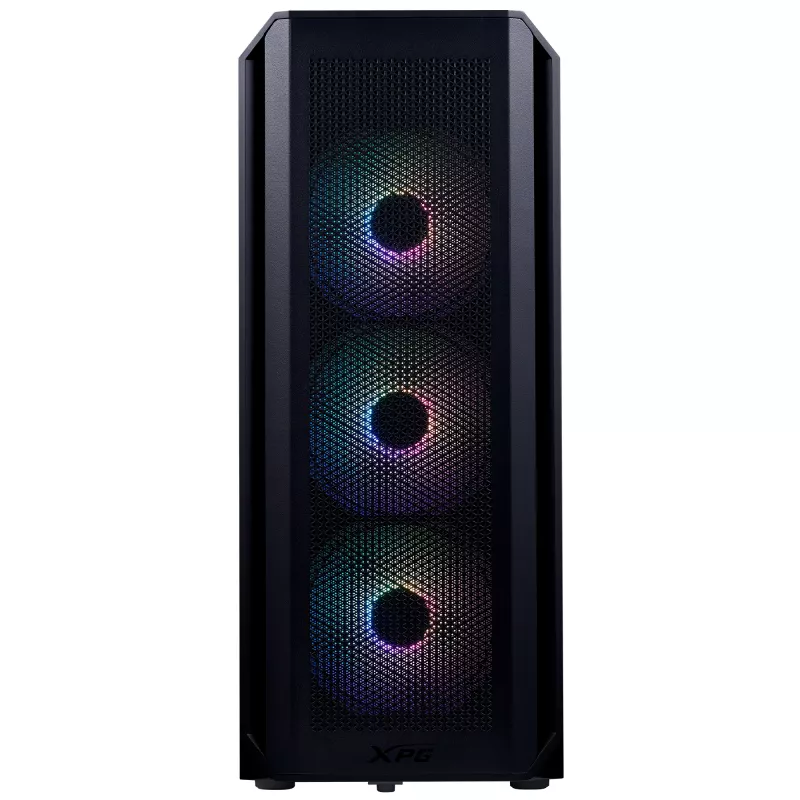 XPG VALOR AIR PLUS MID-TOWER -kotelo musta, Midi Tower, PC, musta, ATX, micro ATX, Mini-ITX, SPCC, 16 cm
