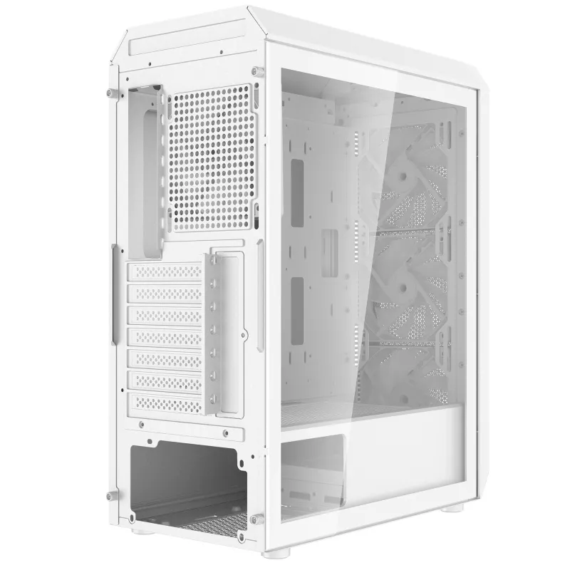 XPG VALOR AIR PLUS MID-TOWER -kotelo valkoinen, Midi Tower, PC, valkoinen, ATX, micro ATX, Mini-ITX, SPCC, 16 cm