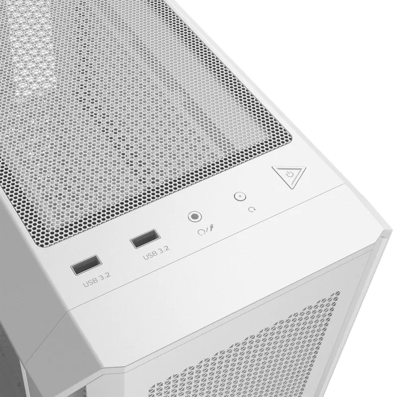 XPG VALOR AIR PLUS MID-TOWER -kotelo valkoinen, Midi Tower, PC, valkoinen, ATX, micro ATX, Mini-ITX, SPCC, 16 cm