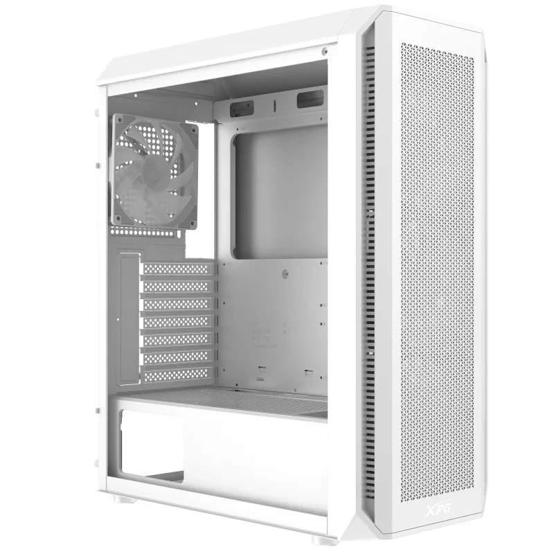 XPG VALOR AIR PLUS MID-TOWER -kotelo valkoinen, Midi Tower, PC, valkoinen, ATX, micro ATX, Mini-ITX, SPCC, 16 cm