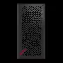 XPG VALOR AIR Mid-Tower musta, Midi Tower, PC, musta, ATX, micro ATX, Mini-ATX, hiiliteräs, karkaistu lasi, 16,6 cm