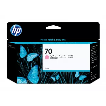HP 70 130 ml vaaleanmagenta mustesuutinpatruuna