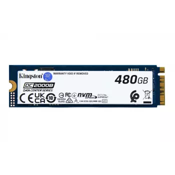 Kingston Technology 480G DC2000B PCIe 4.0 M.2 2280 yritys-SSD