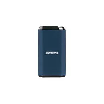 TRANSCEND SSD - Esd410c kannettava asema - 1TB - USB Type-C / A - tummansininen