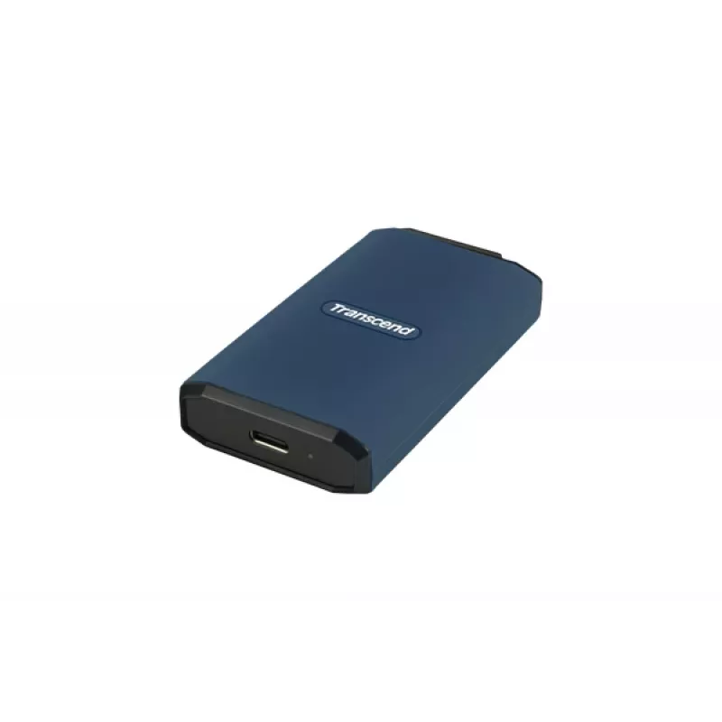 TRANSCEND SSD - Esd410c kannettava asema - 1TB - USB Type-C / A - tummansininen