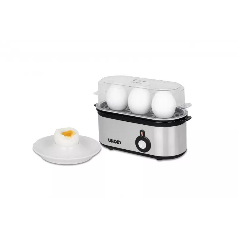 Unold 38610 munankeitin 3 munaa 210 W ruostumaton teräs