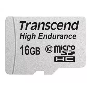 Flash-muisti Transcend 16GB MicroSDHC Class 10 adapterilla