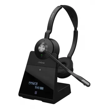 Jabra Engage 75 SE - Stereo, EMEA Low Power, langaton, 40 - 16000 Hz, toimisto/asiakaspalvelukeskus, 90 g, headset, musta