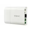 Hanwha XNB-6001 box-tyyppinen IP-valvontakamera, sisäkäyttöön, 2 MP, PoE, digitaalinen PTZ, norsunluu