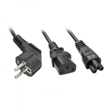 Lindy 30047 verkkovirtakaapeli musta C13-liitin C5-liitin