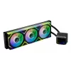 XPG LEVANTE II 360 musta, all-in-one-nestekylmä, 12 cm, musta
