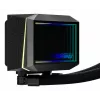 XPG LEVANTE II 360 musta, all-in-one-nestekylmä, 12 cm, musta