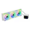 XPG LEVANTE II 360 valkoinen, all-in-one-vesijäähdytys, 12 cm, valkoinen