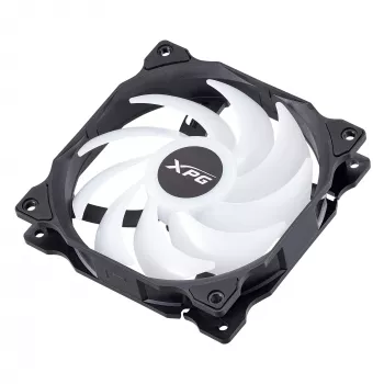 XPG VENTO 120 ARGB PWM (3 kpl:n pakkaus) musta, tuuletin, 12 cm, 300 kierr./min, 1650 kierr./min, musta