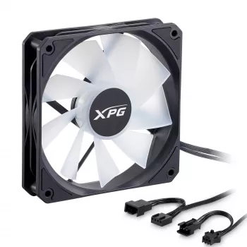 XPG VENTO R 120 ARGB PWM musta, tuuletin, 12 cm, 300 RPM, 1600 RPM, musta