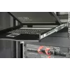 DIGITUS Modularized 43,2 cm (17 inch) TFT-konsoli 8-porttisella KVM:llä, RAL 9005 musta – Qwertz, US