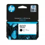 HP 937 musta alkuperäinen mustekasetti, musta, 1 kpl, 1250 sivua