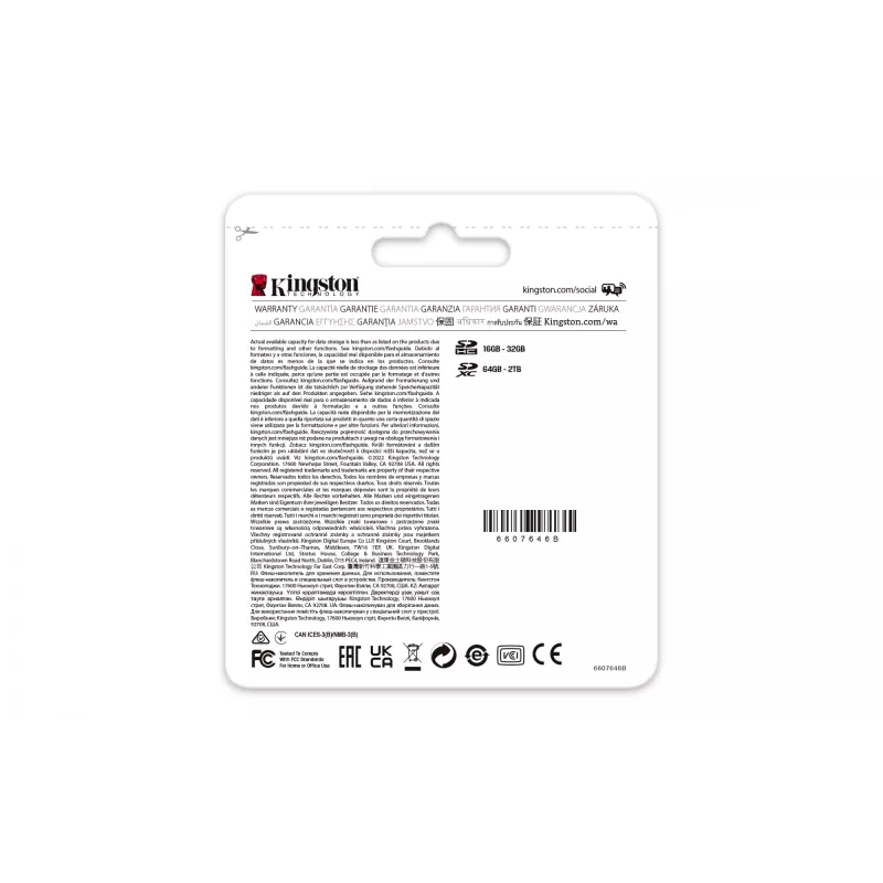 Kingston Technology 256 GB Canvas React Plus SDXC UHS-II 300R/260W U3 V90 Full HD/4K/8K:lle
