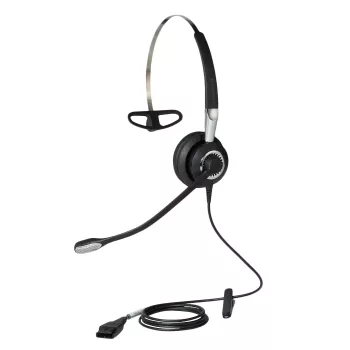 Jabra BIZ 2400 II Mono IP, 3-in-1, johdollinen, toimisto/asiakaspalvelukeskus, 54 g, kuulokemikrofoni, musta, hopea