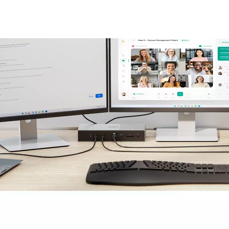 Kensington SD5000T5 EQ Thunderbolt 5 Triple 4K telakointiasema 140W PD - Windows/macOS