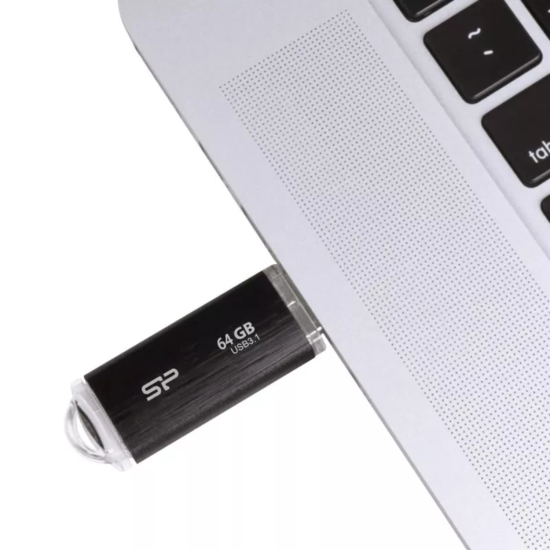SILICON POWER USB-muistitikku - 64GB Silicon Power USB3.2 B02 musta