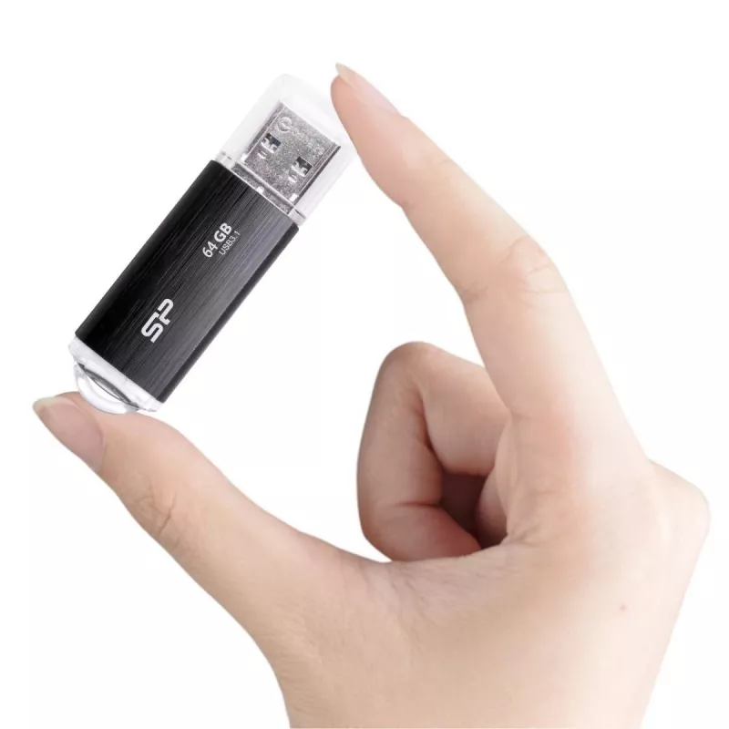 SILICON POWER USB-muistitikku - 64GB Silicon Power USB3.2 B02 musta